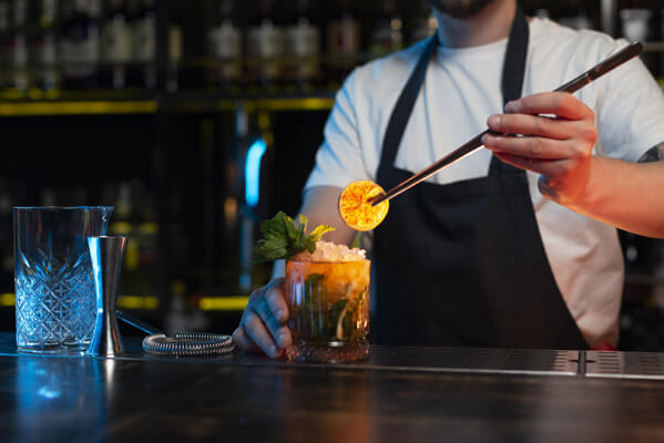 Our skilled bartenders craft unforgettable cocktails and provide top-notch bar service, leaving a lasting impression on your patrons with their mixology expertise and professionalism.